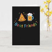 Die besten Freunde Karte (Gelbe Blume)
