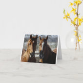 Die besten Freunde Karte (Gelbe Blume)