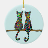 Die besten Freunde Keramik Ornament (Hinten)