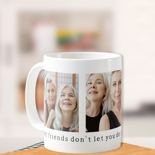 Die besten Freunde Lass dir keine lustige Foto-Tas Kaffeetasse