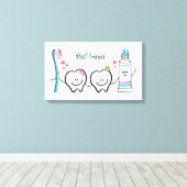 Die besten Freunde Leinwanddruck (Insitu (Holzboden))