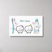 Die besten Freunde Leinwanddruck (Vorderseite)