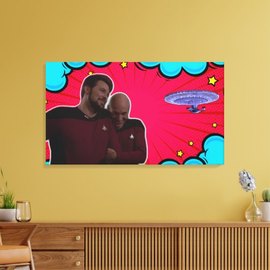 Die besten Freunde Leinwanddruck (Insitu (Wohnzimmer))