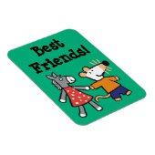 Die besten Freunde Maisy und Dotty Hold Hands Magnet (Rechte Seite)