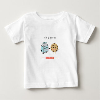 Die besten Freunde: Milch und Cookies Baby T-shirt