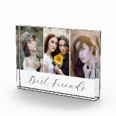 Die besten Freunde Moderne Freundschaft FotoCollag Fotoblock (Rechts)