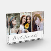 Die besten Freunde Moderne Freundschaft FotoCollag Fotoblock (Links)
