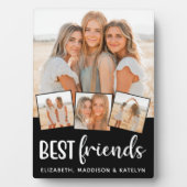 Die besten Freunde Moderne, maßgeschneiderte 4 Fot Fotoplatte (Vorderseite)