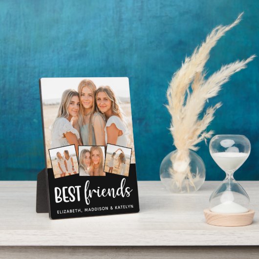 Die besten Freunde Moderne, maßgeschneiderte 4 Fot Fotoplatte (Seite)