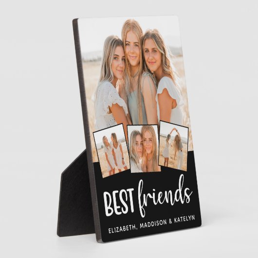 Die besten Freunde Moderne, maßgeschneiderte 4 Fot Fotoplatte (Seite)