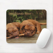 Die besten Freunde Mousepad (Mit Mouse)