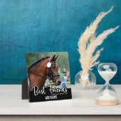 Die besten Freunde nie vergessene Pferdekundentrai Fotoplatte (InSitu)