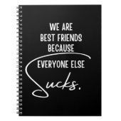 Die besten Freunde Notizblock (Vorderseite)