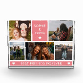 Die besten Freunde Personalisiert Fotoblock (Vorderseite)