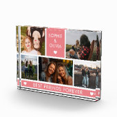 Die besten Freunde Personalisiert Fotoblock (Rechts)
