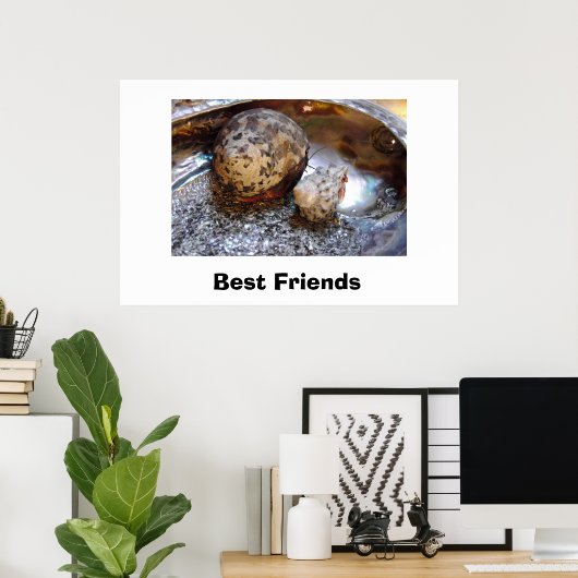 Die besten Freunde Poster (Heimbüro)