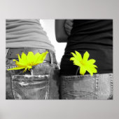 Die besten Freunde Poster Black & White (Vorne)