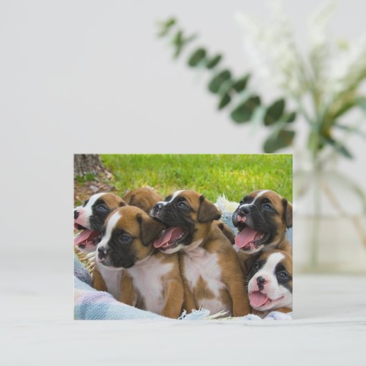 Die besten Freunde Postkarte (Stehend Vorderseite)