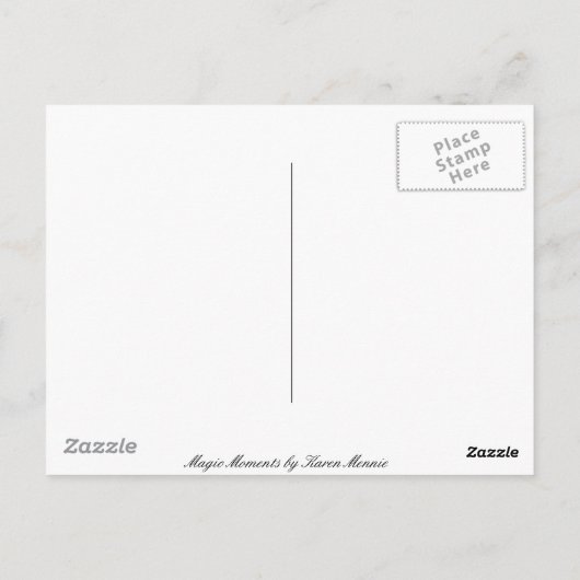 Die besten Freunde Postkarte (Rückseite)