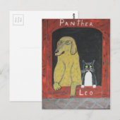 Die besten Freunde Postkarte (Vorne/Hinten)