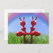 Die besten Freunde Postkarte (Vorne/Hinten)