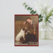 Die besten Freunde Postkarte (Stehend Vorderseite)
