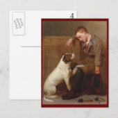 Die besten Freunde Postkarte (Vorne/Hinten)