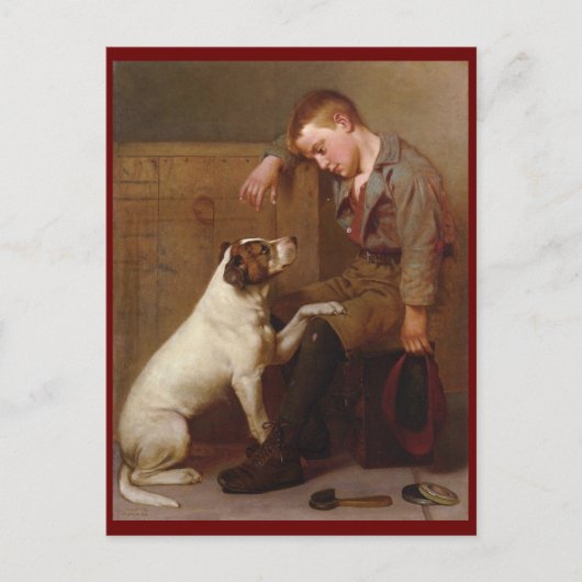 Die besten Freunde Postkarte (Vorderseite)