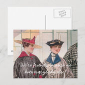 Die besten Freunde Postkarte (Vorne/Hinten)