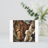 Die besten Freunde Postkarte (Stehend Vorderseite)