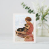 Die besten Freunde Postkarte (Stehend Vorderseite)