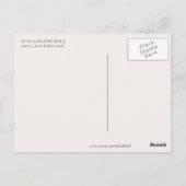 Die besten Freunde Postkarte (Rückseite)