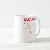 Die besten Freunde schlichtes, modernes Geschenk f Kaffeetasse (VorderseiteRechts)