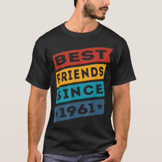 Die besten Freunde seit 1961 BESTE FREUNDIN Bestie T-Shirt