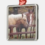 Die besten Freunde Silbernes Ornament (Links)