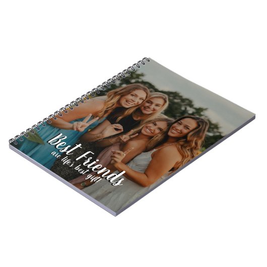 Die besten Freunde sind das beste Geschenk des mod Notizblock (Linke Seite)