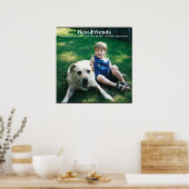 Die besten Freunde, sind die Leute... Poster (Küche)