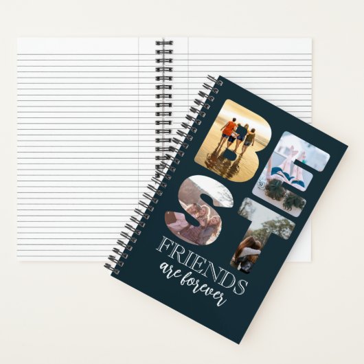 Die besten Freunde sind Forever Foto Abschluss Ges Notizblock (Innen)