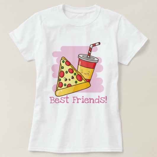 Die besten Freunde T-Shirt (Design vorne)