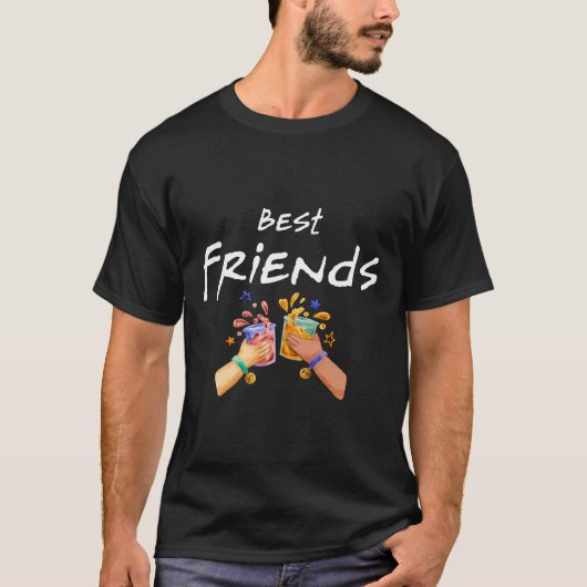 Die besten Freunde T-Shirt (Vorderseite)