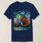 Die besten Freunde T-Shirt (Design vorne)