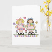 Die besten Freunde Tshirts und Geschenke Karte (Gelbe Blume)