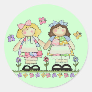 Die besten Freunde Tshirts und Geschenke Runder Aufkleber