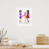 Die besten Freunde und Cucpakes Poster (Küche)