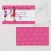 Die besten Freunde und Cupcakes Visitenkarte (Vorne/Hinten)