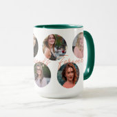 Die besten Freunde und Haustiere FotoCollage mit C Tasse (VorderseiteRechts)