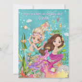 Die besten Freunde unter den Meerjungfrauen glückl (Rückseite)