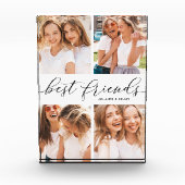 Die besten Freunde von benutzerdefinierten Text un Fotoblock (Vorderseite)