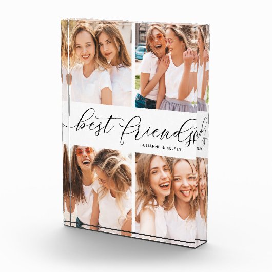 Die besten Freunde von benutzerdefinierten Text un Fotoblock (Rechts)