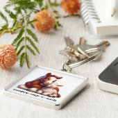 Die besten Freunde von Foal & Lamm teilen einen Be Schlüsselanhänger (Seite)